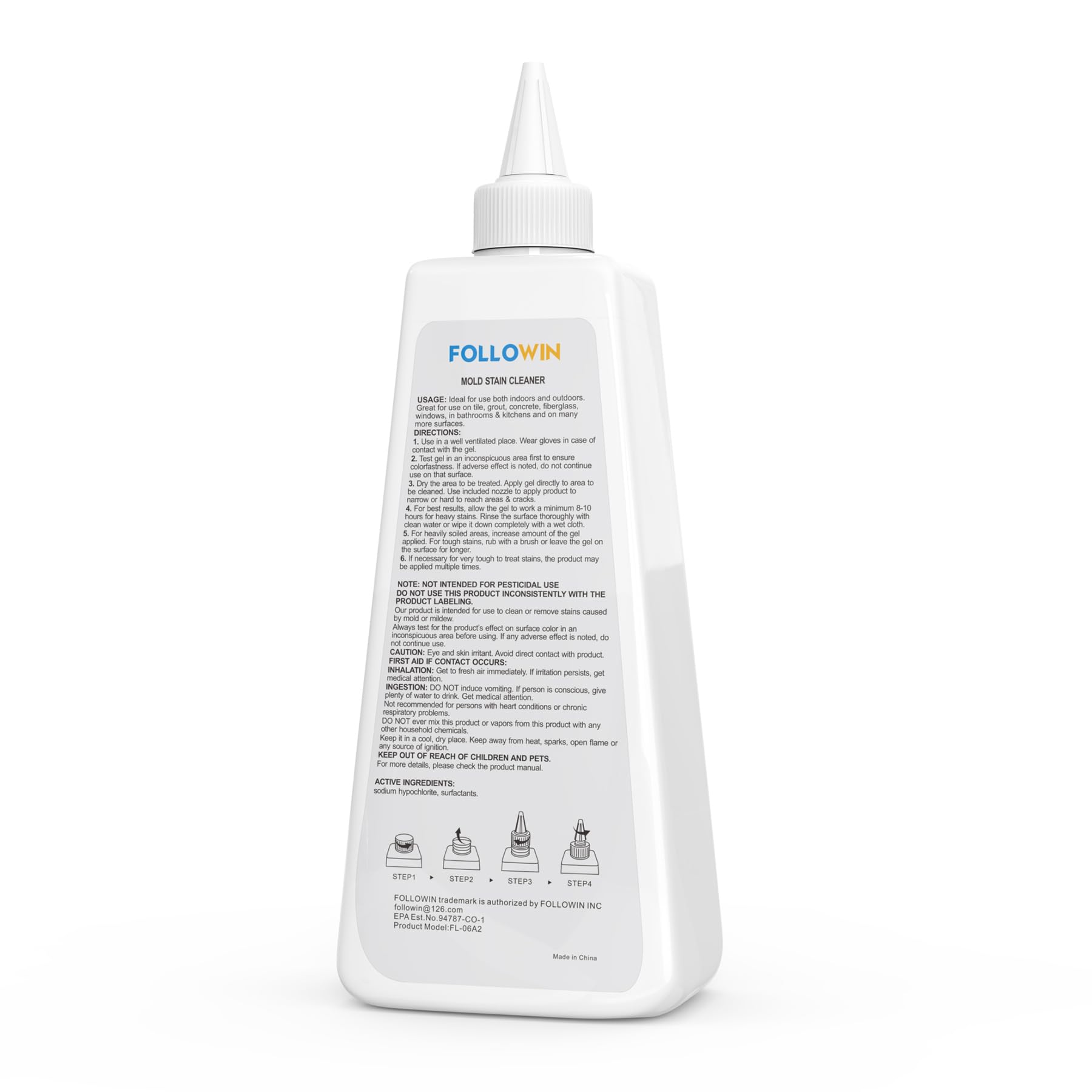 multi-surface mold remover gel for home use