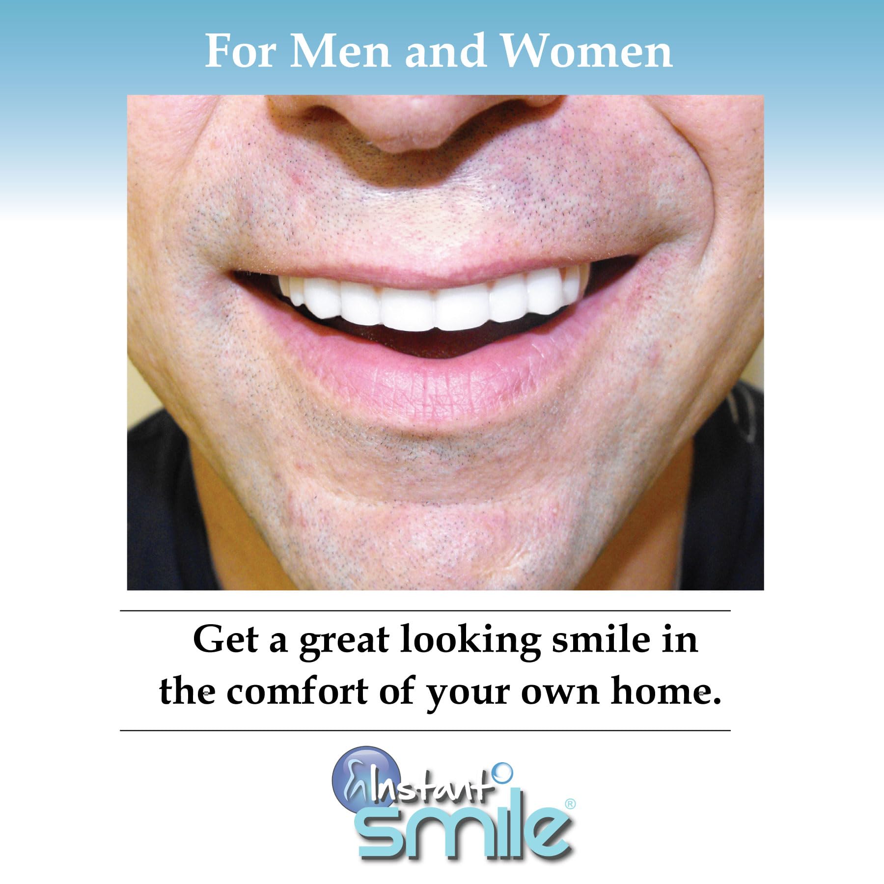 Ultra thin flex technology cosmetic teeth image