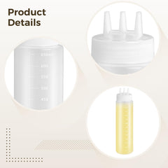 24 oz condiment squeeze bottles for sauces