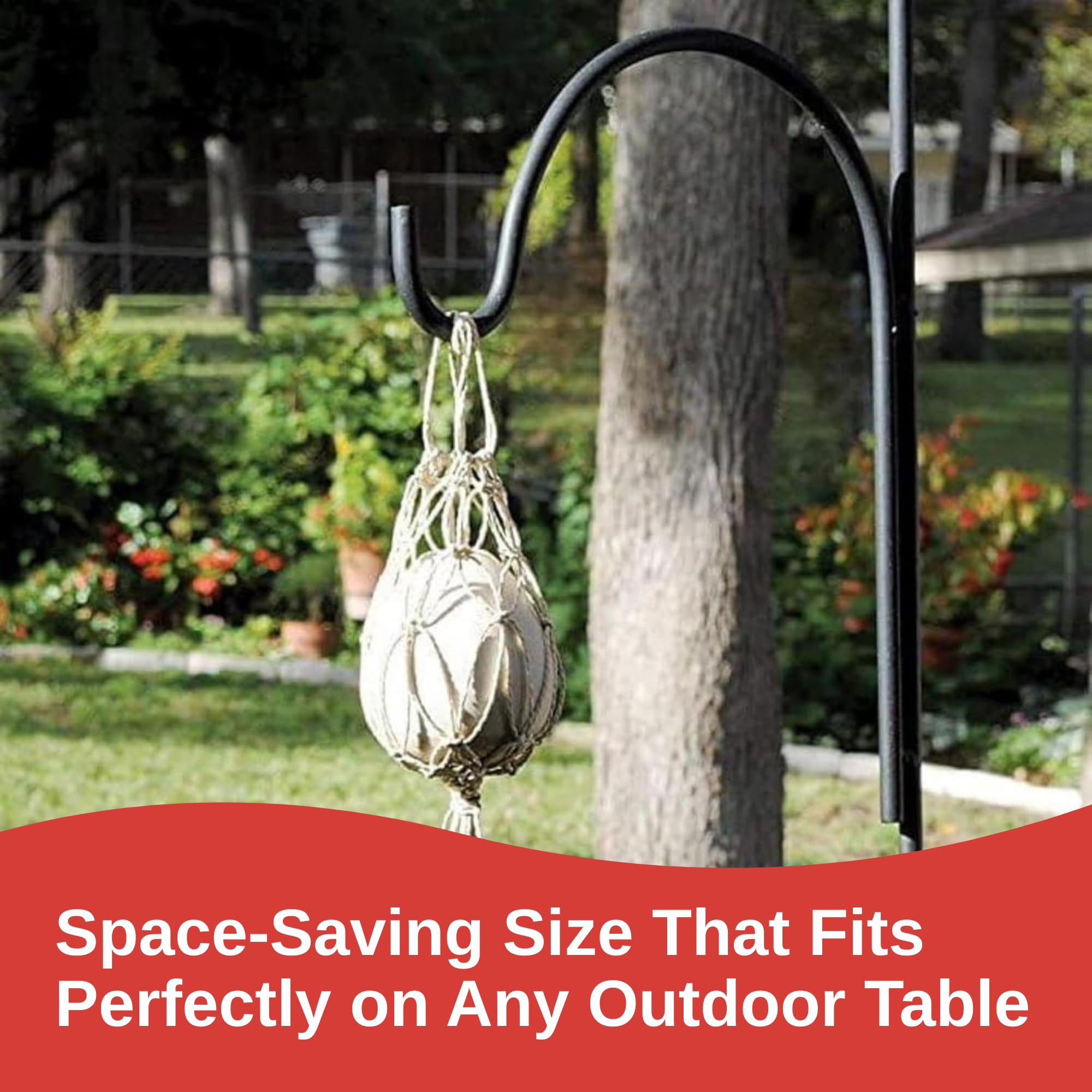 Patio Egg Diffuser kit with beaker and macrame netting