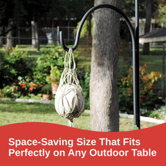 Patio Egg Diffuser kit with beaker and macrame netting