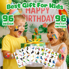 Skin-friendly temporary tattoos safe for kids