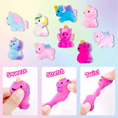 Squishy toy pops out as the bath dissolves inside each bomb