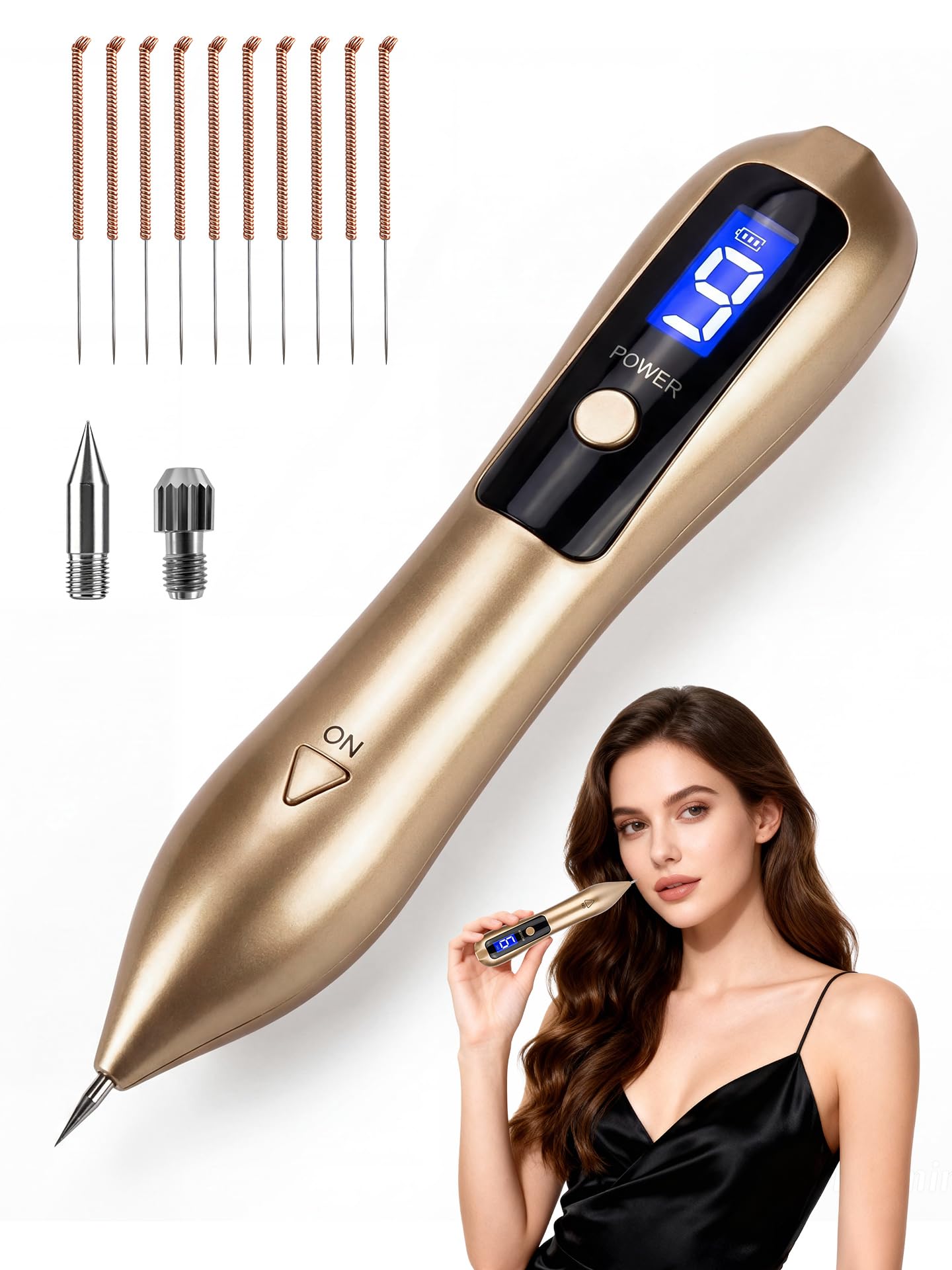 Skin Tag Remover Pen electric beauty tool USB charging cable