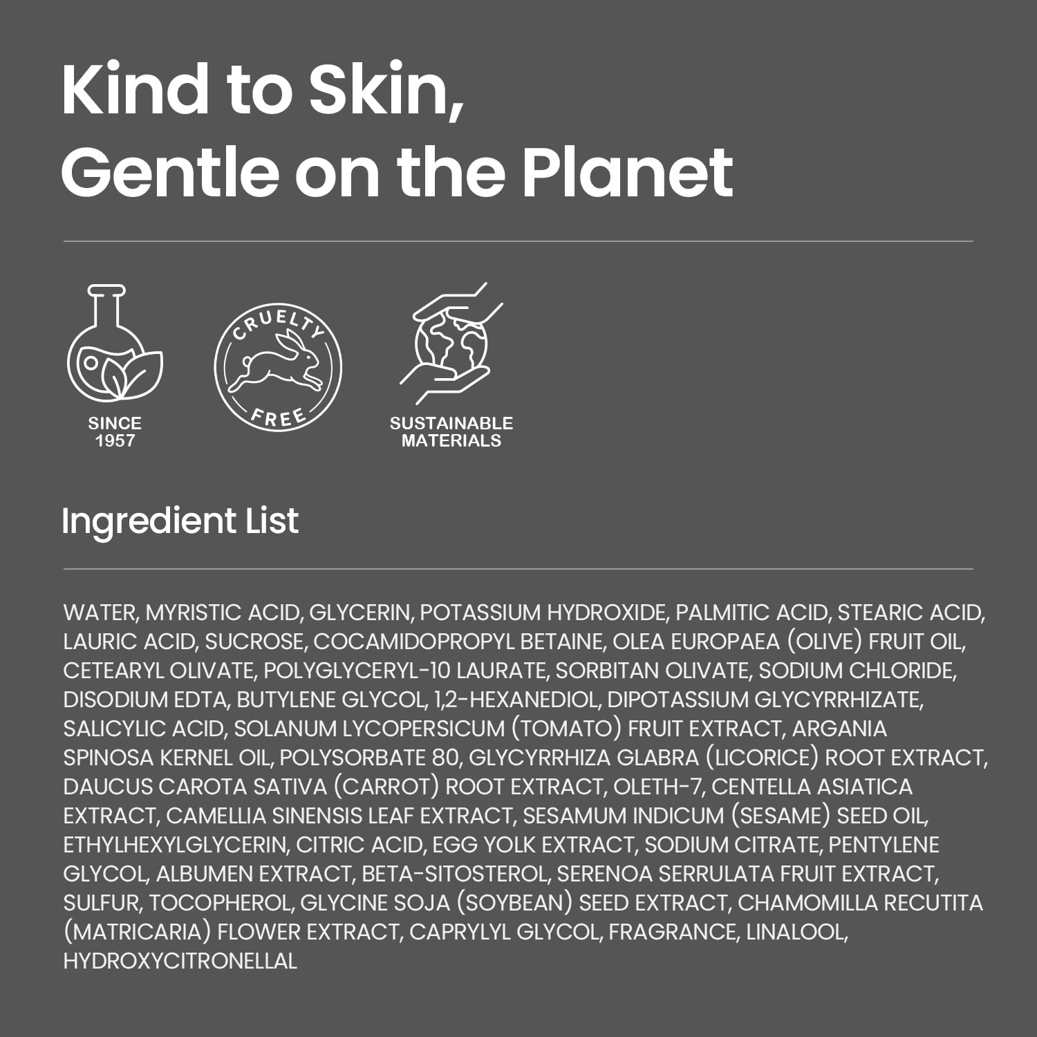 Egg white based SKINFOOD cleansing foam 150ml