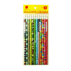 HB2 color pencils 144 pack with erasers SKKSTATIONERY