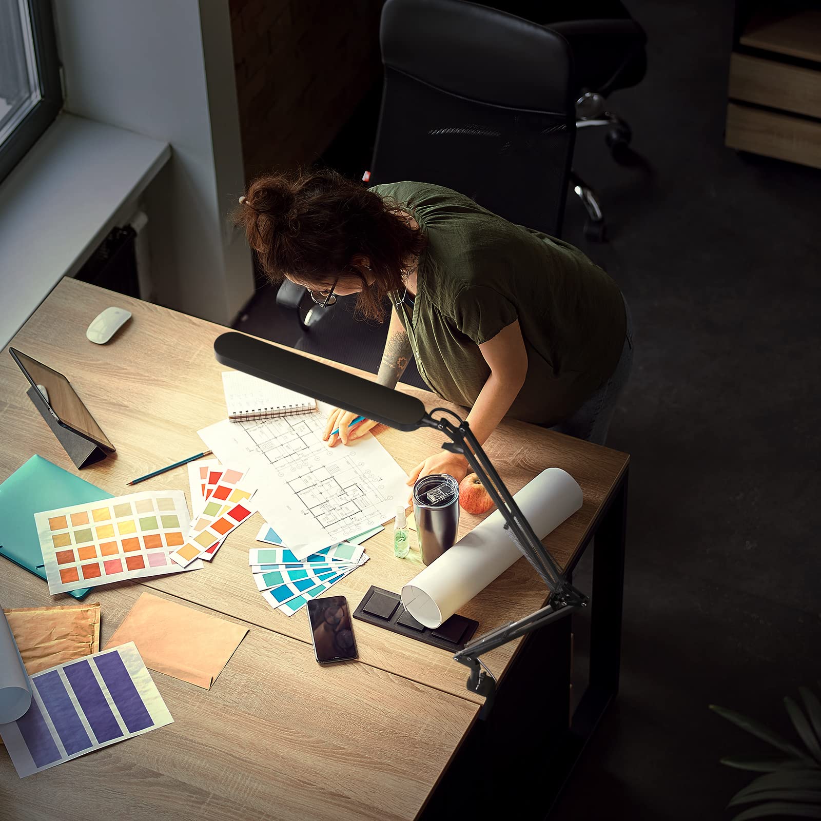 SKYLEO desk lamp five color modes indicator