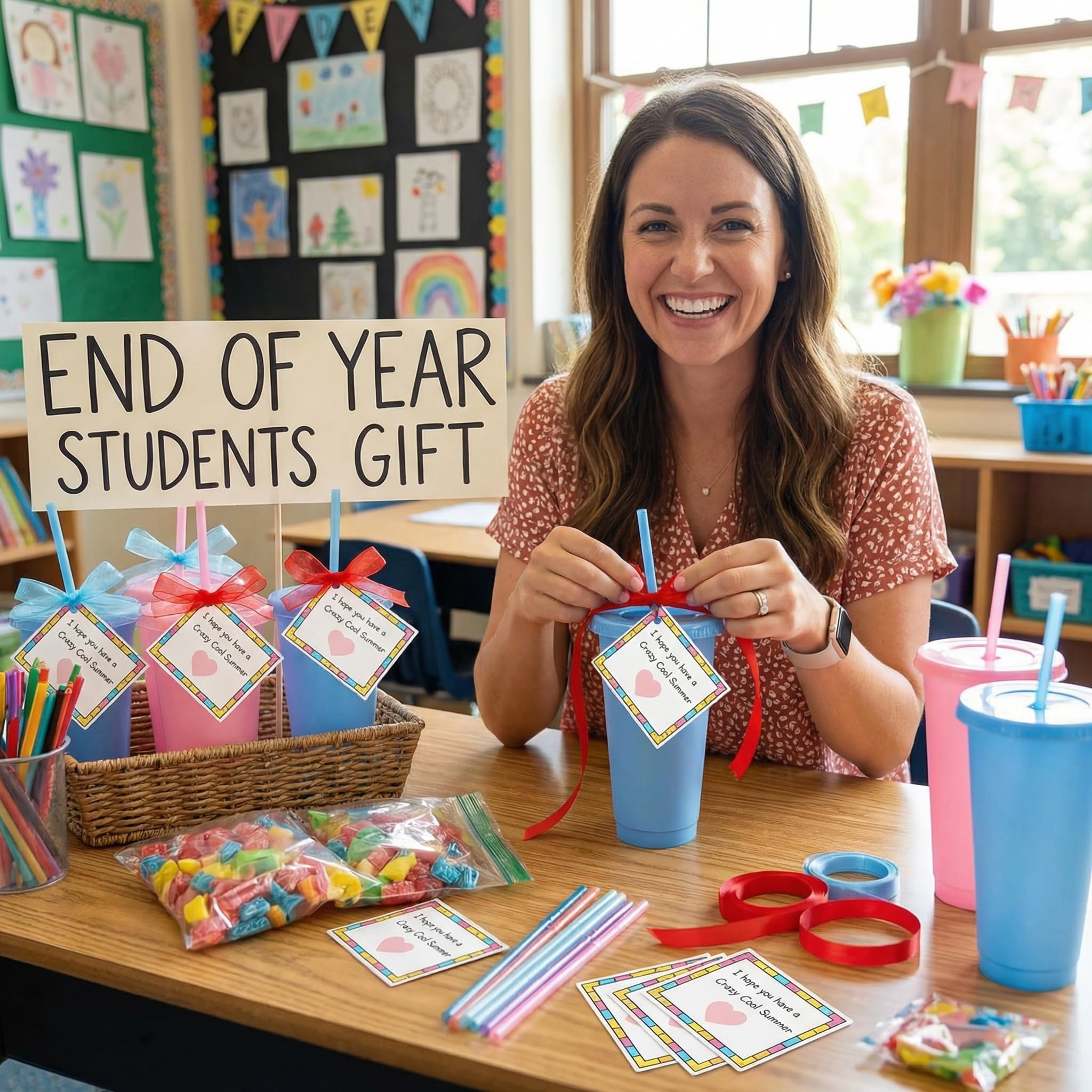 End of Year classroom gift set for teens students
