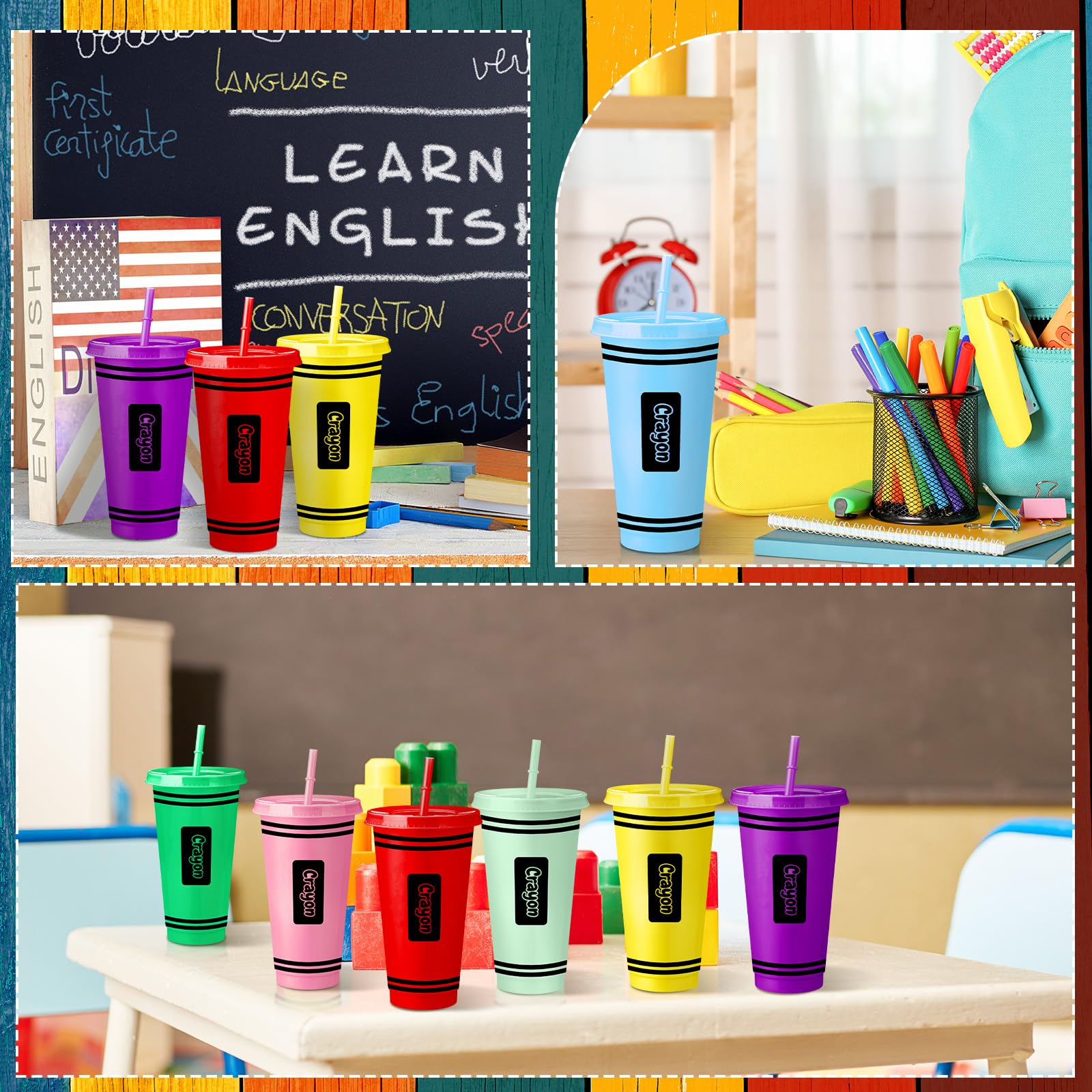 durable PP material tumbler designed for daily use with lid