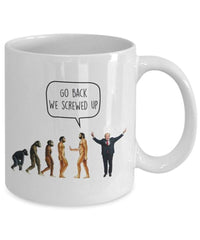 SkyLine902 Trump Anti-Trump Mug 11oz side view with handle