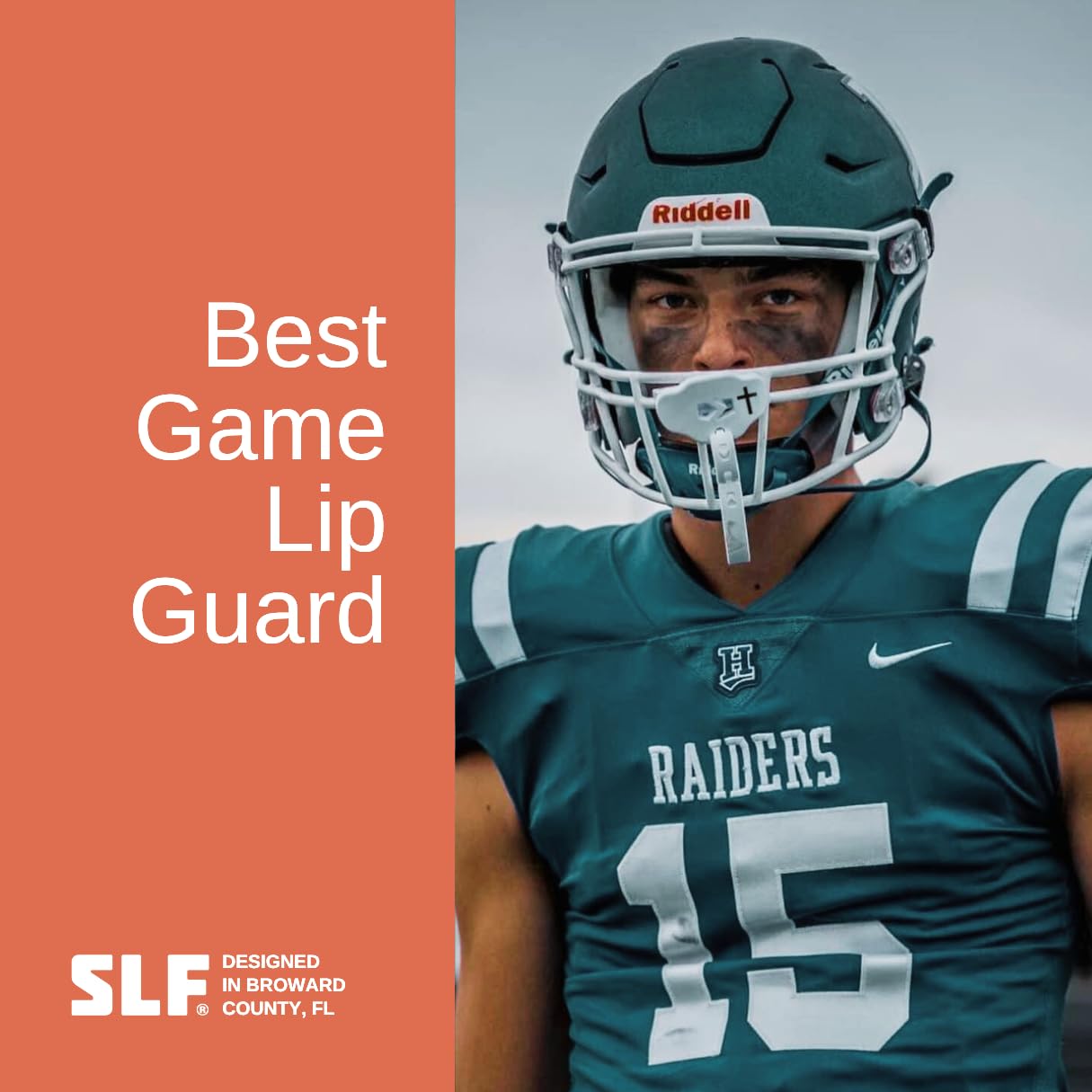 Flag football mouthguard suitable for multiple sports