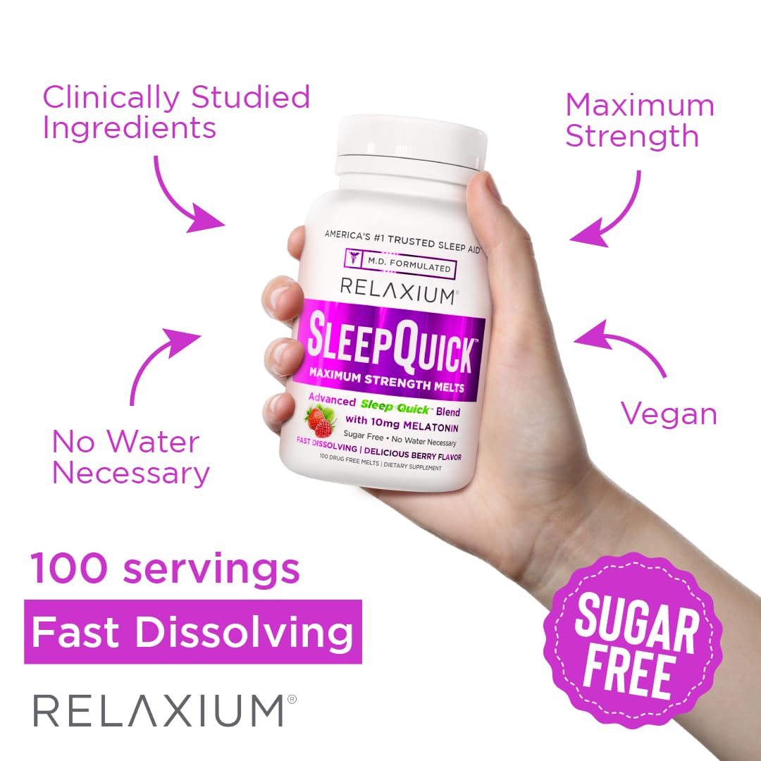Made in the USA Relaxium Sleep Quick Melts