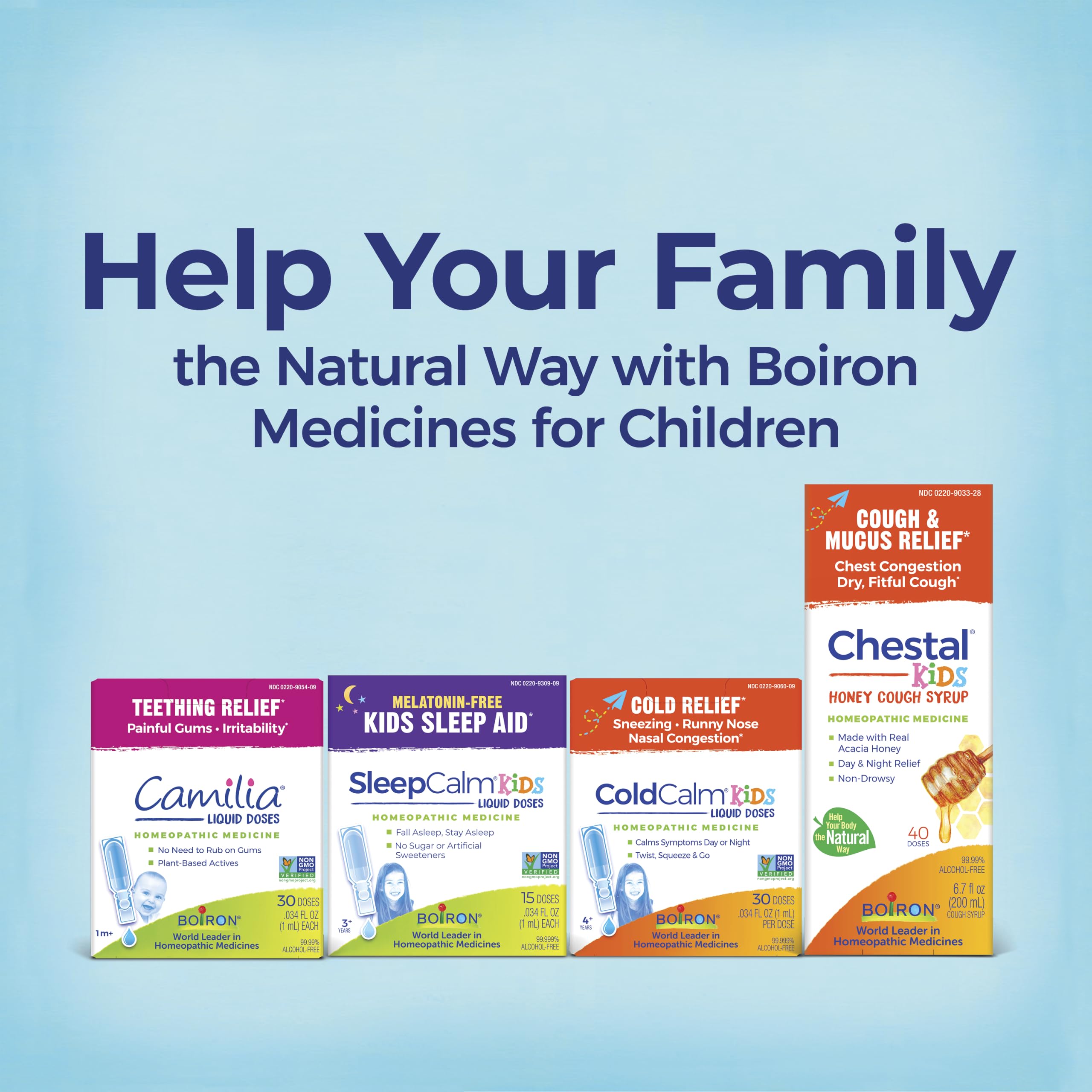 SleepCalm Kids dosing bottles suitable for ages 3+