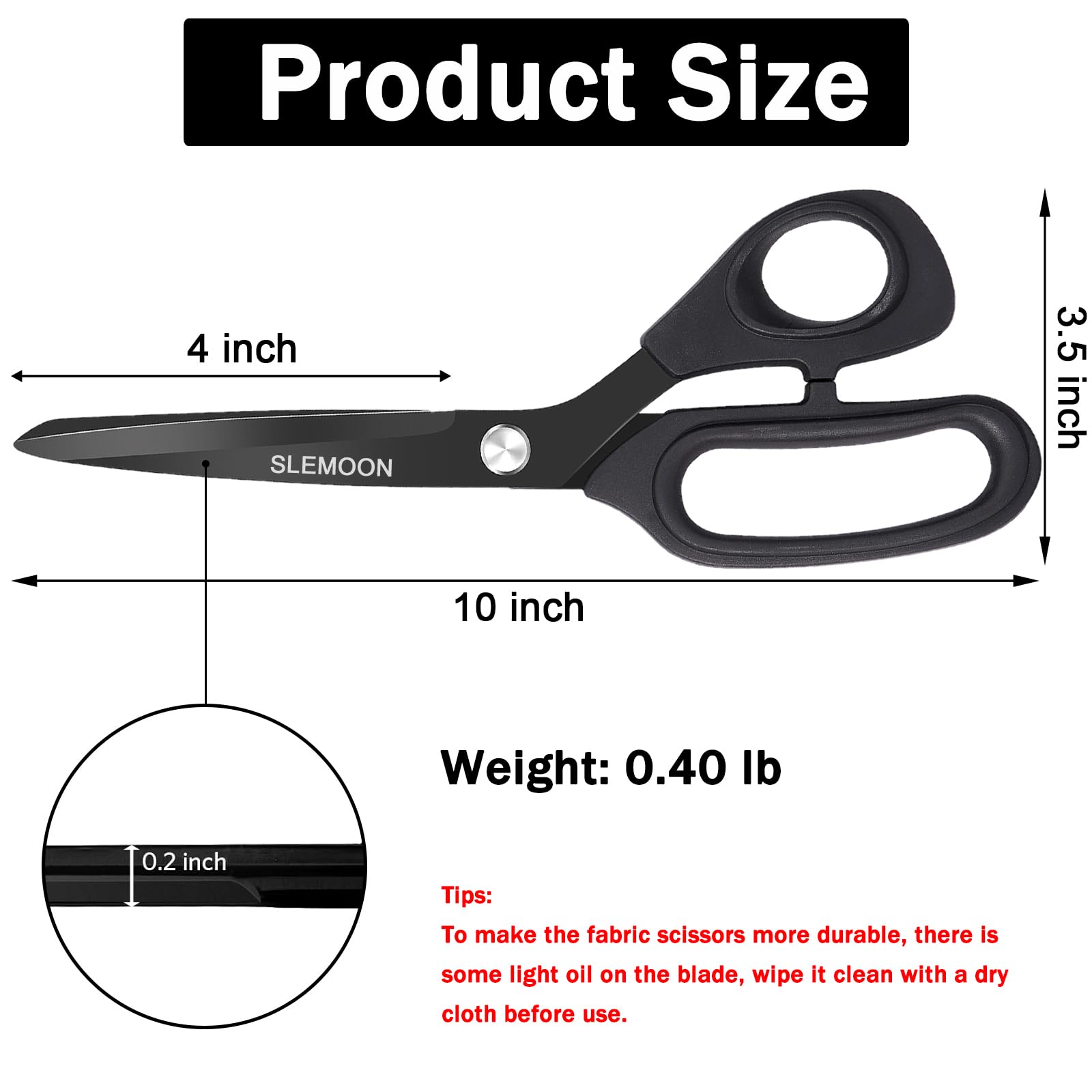 Ergonomic design with soft grip for comfort