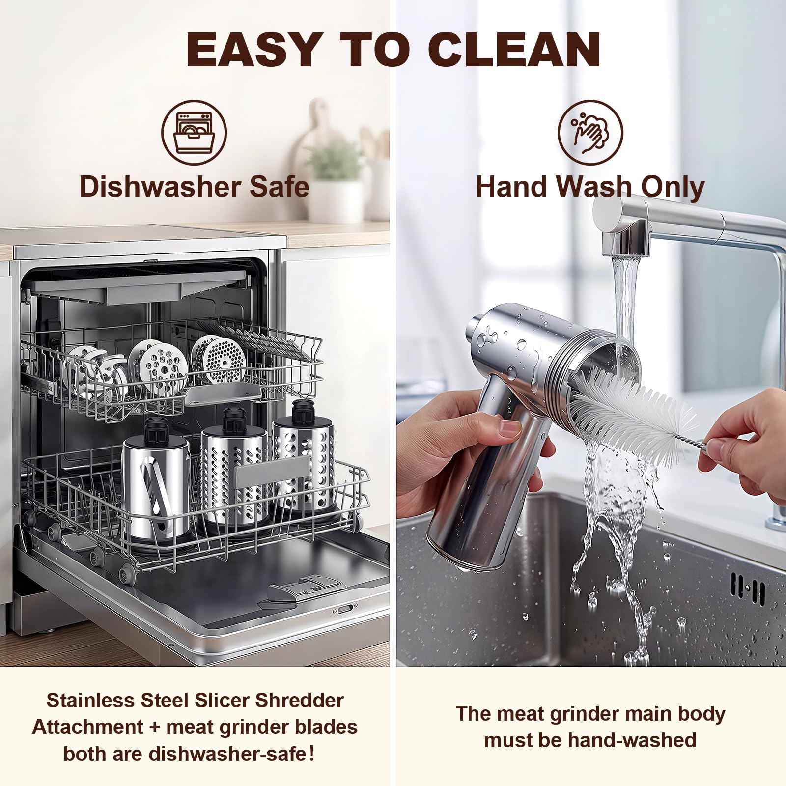 KitchenAid slicer shredder and food grinder attachment image