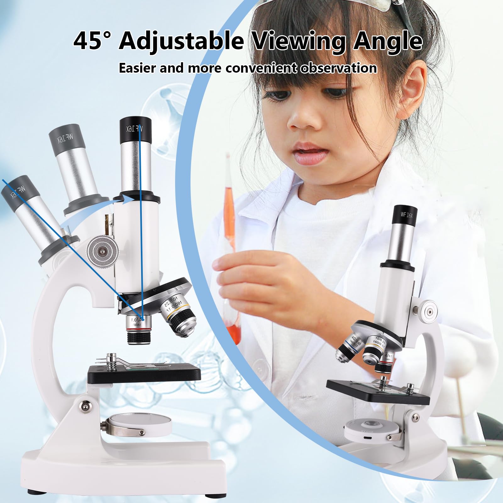 Suitable for school labs and home schooling environments