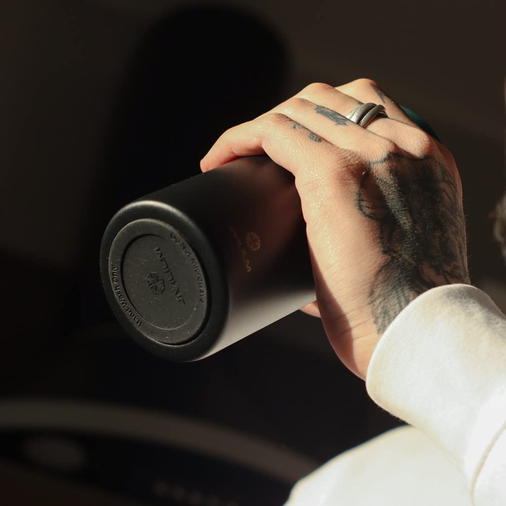 Easy to push in 12oz slim can and secure with sleeve