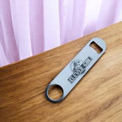 7 inch long by 1.5 inch wide opener