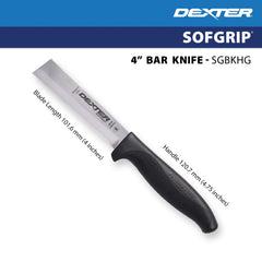 Finger guard feature on Dexter 4-Inch Bartender Utility Knife