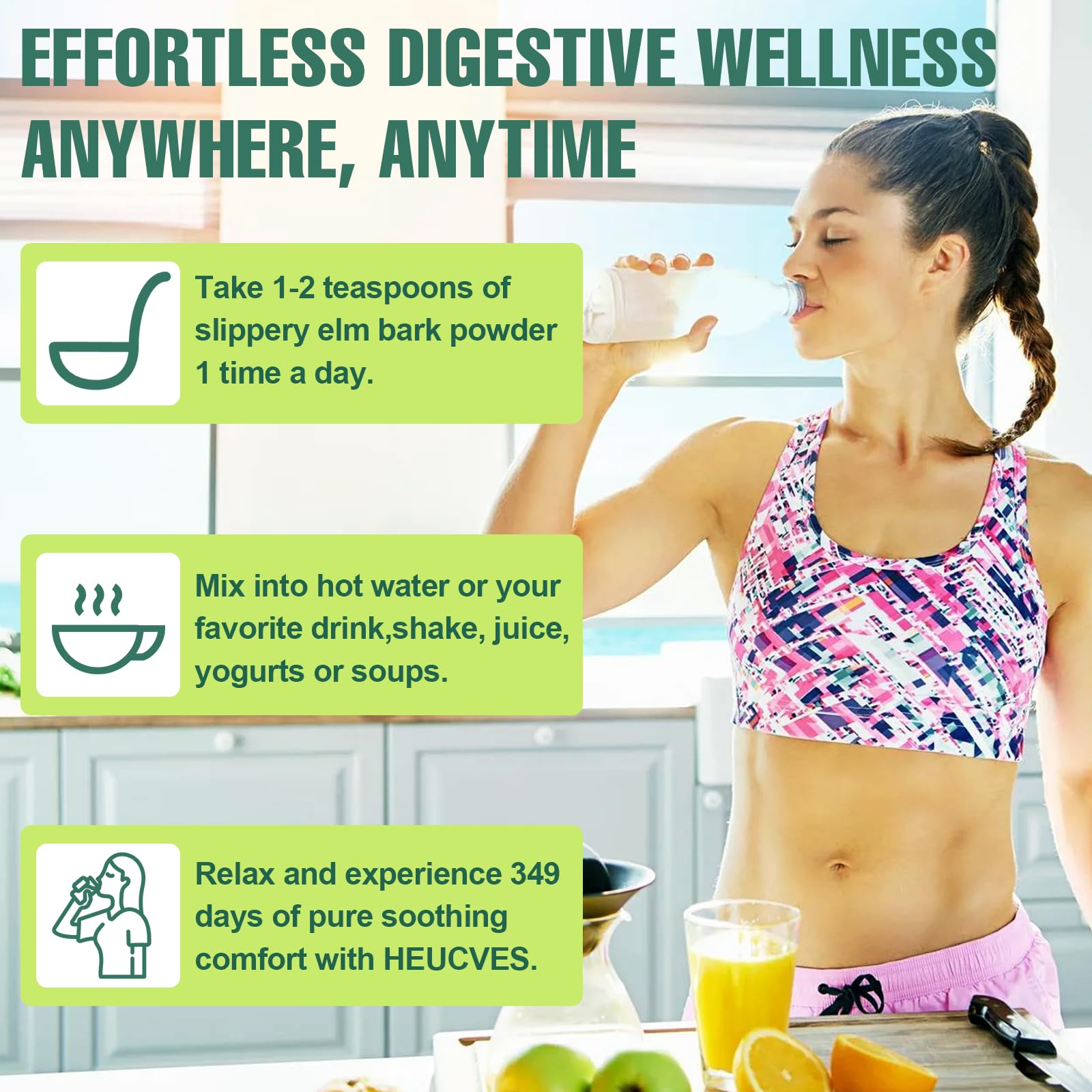 Slippery Elm Powder usage in beverages