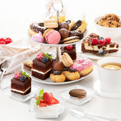 Food grade plastic plates that are odorless and lightweight