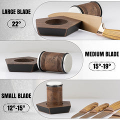 Easy rolling mechanism for smooth sharpening action