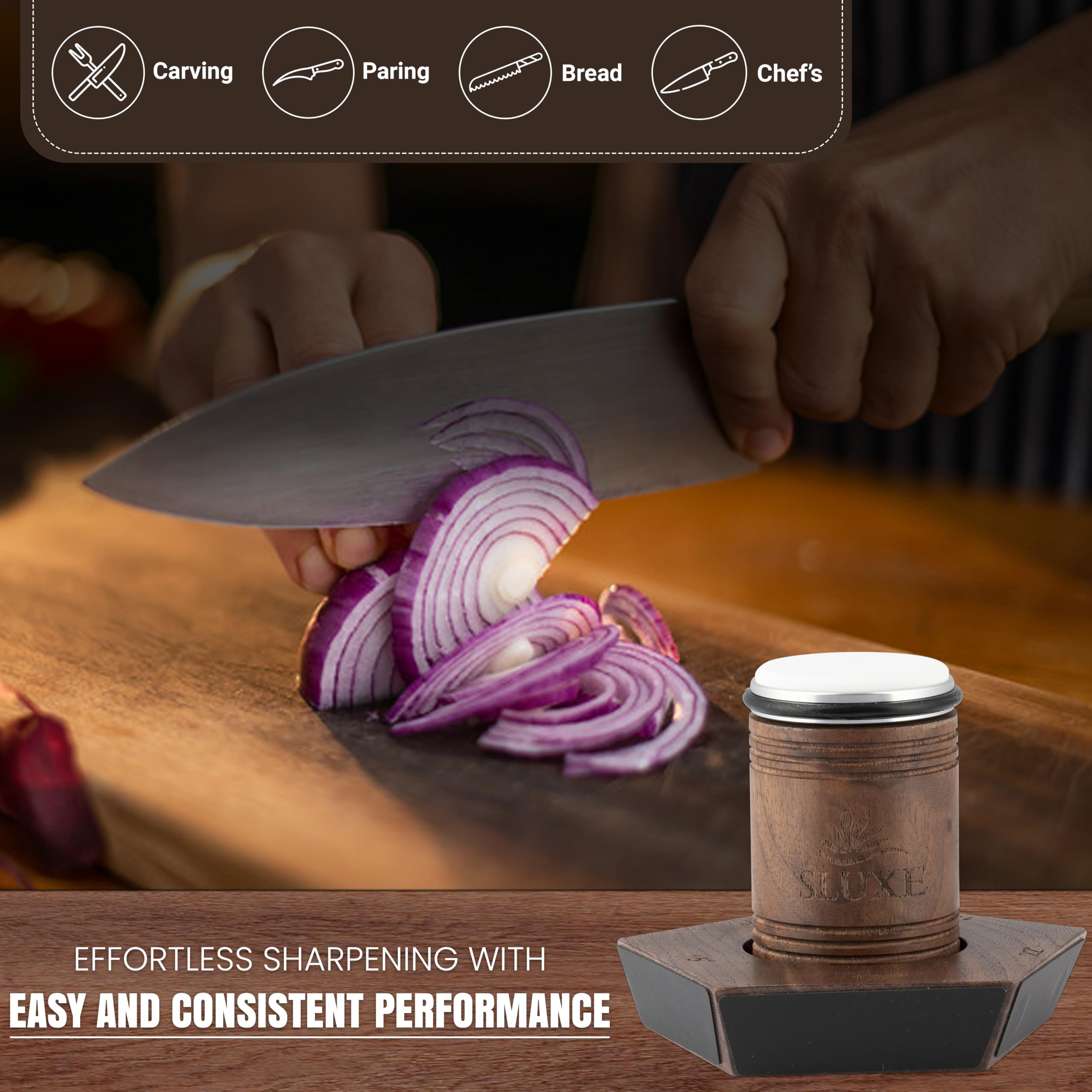 Suitable for kitchen knives and chef knives