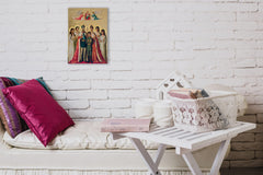 Canonized new martyrs Romanov family canvas art