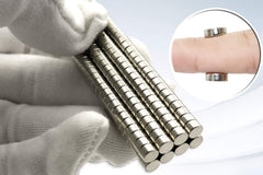 Small round magnets 8x4mm for crafts and science 50pcs