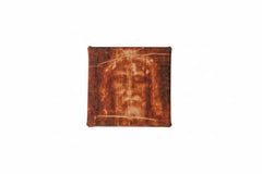 Small Shroud of Turin desktop canvas print