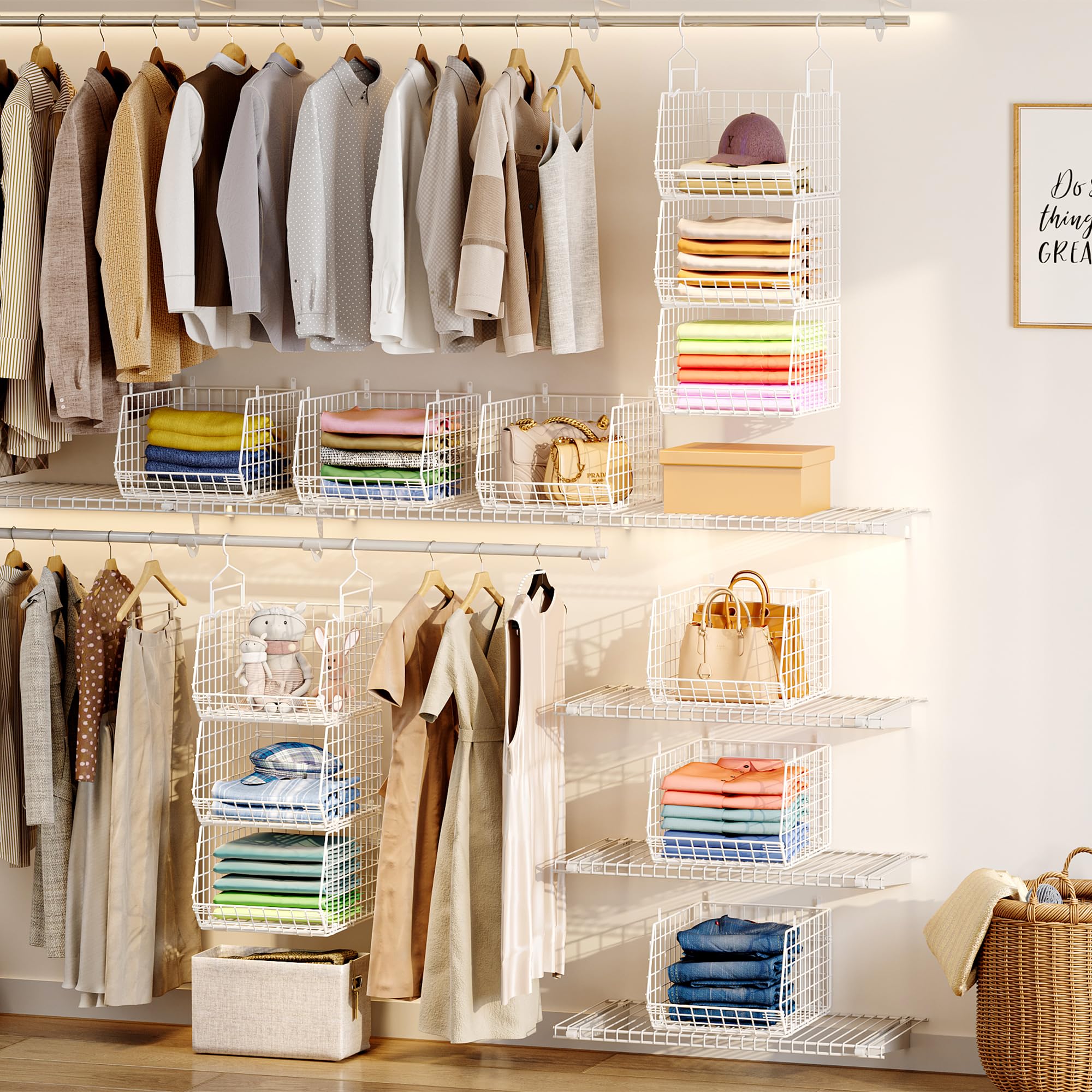small wire cabinet shelves storage with 4 tier metal baskets