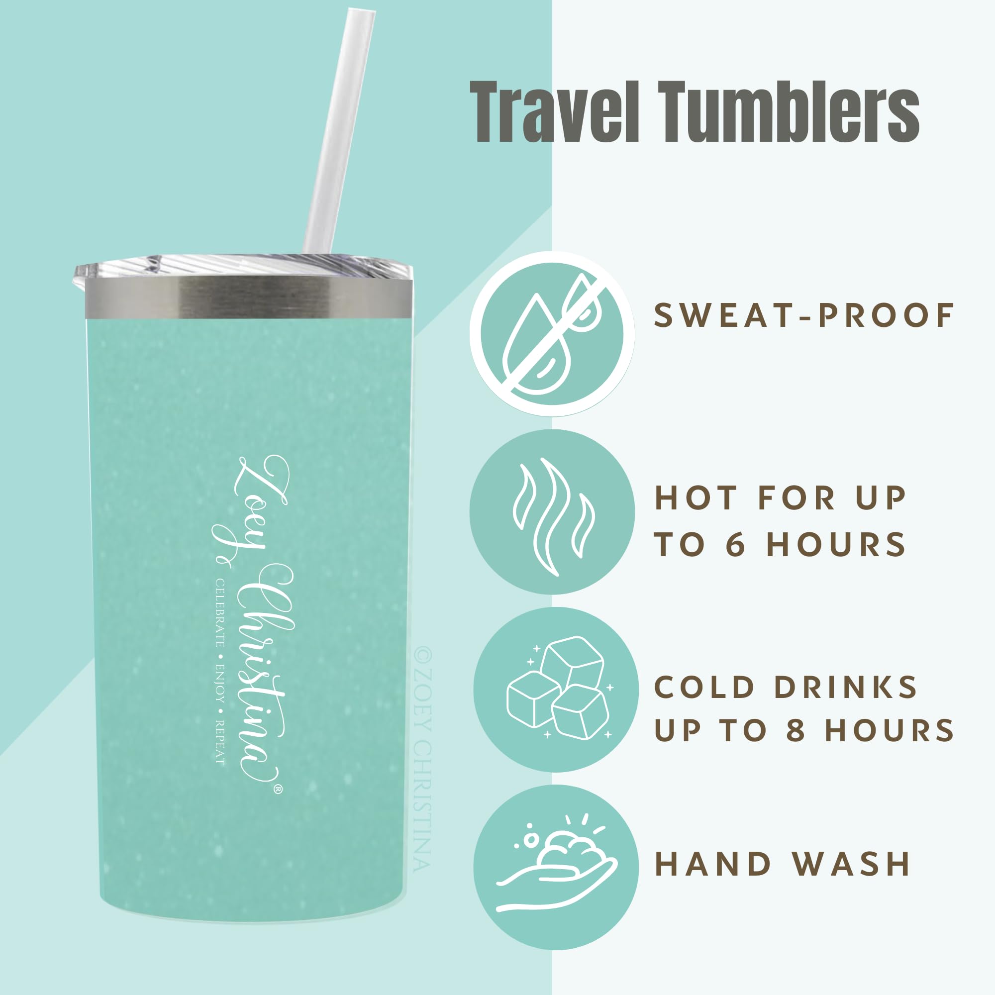 Michigan based woman owned business tumbler 0195
