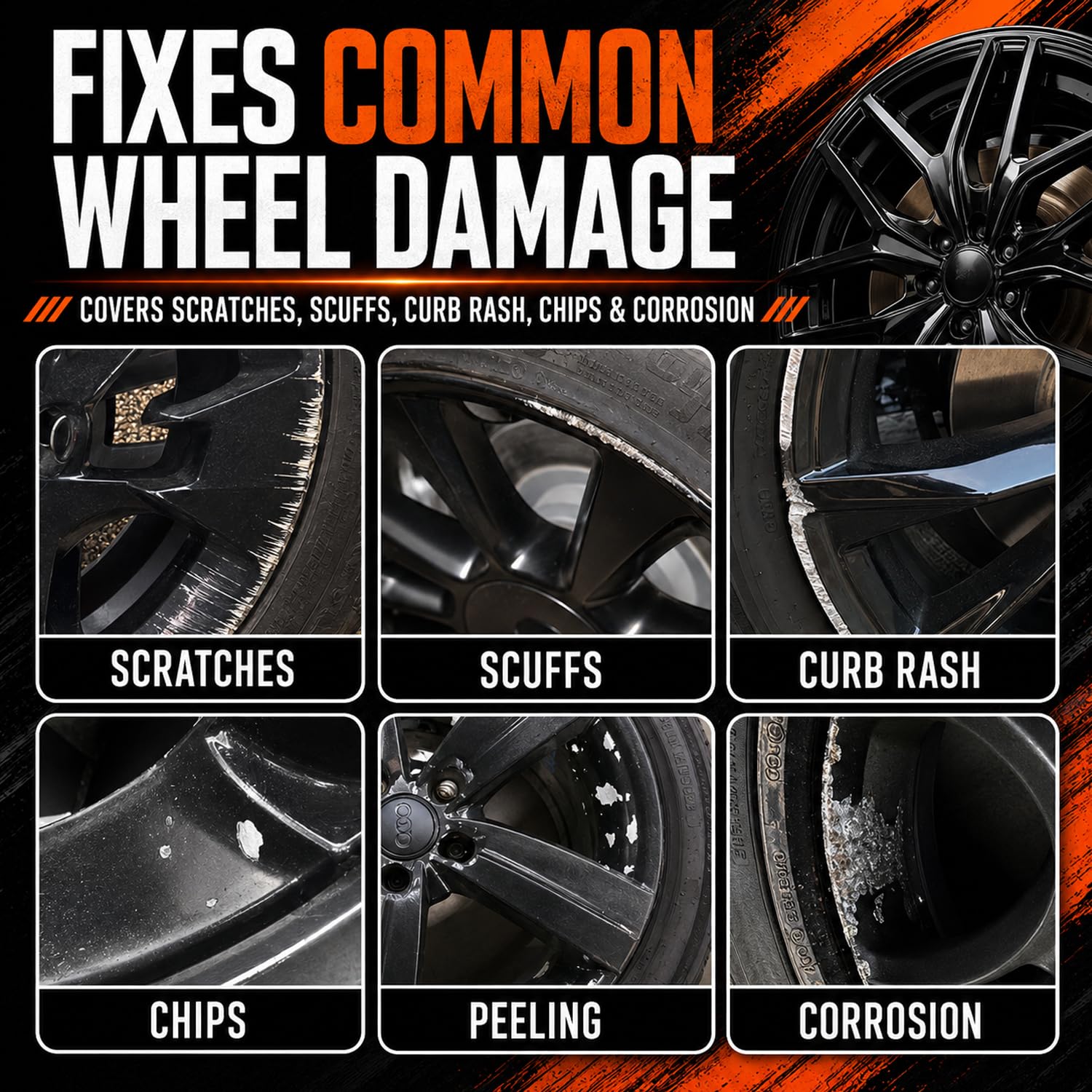 SMAPHY all-in-one wheel repair kit contents