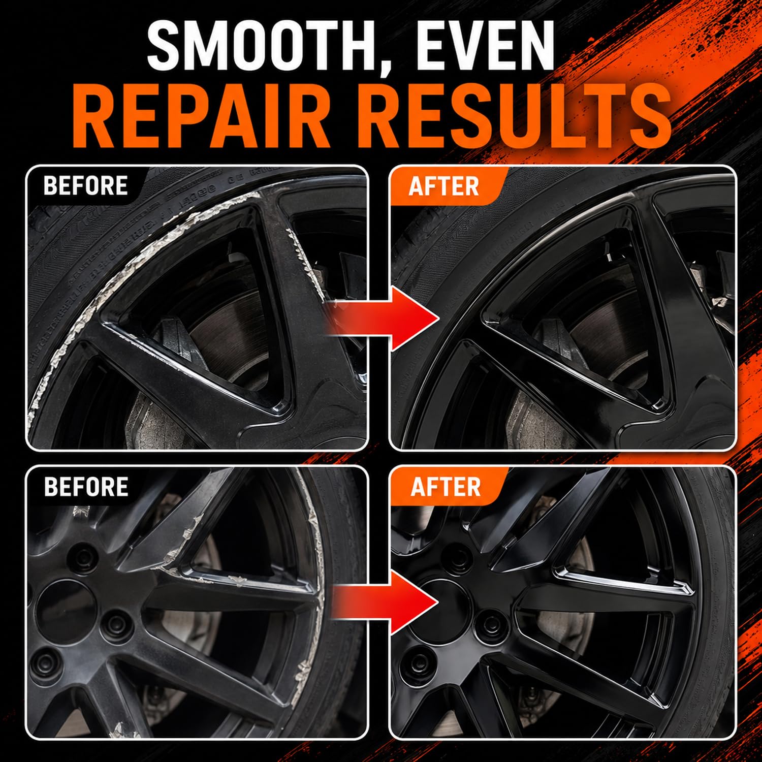 Masking tape for wheel touch up with SMAPHY kit