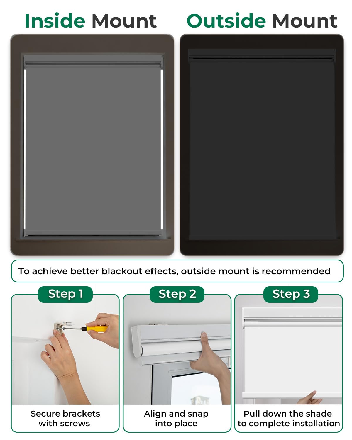 Smart Hub compatible blinds with Tuya app