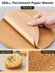 SMARTAKE 9x13 inch parchment paper sheet pack
