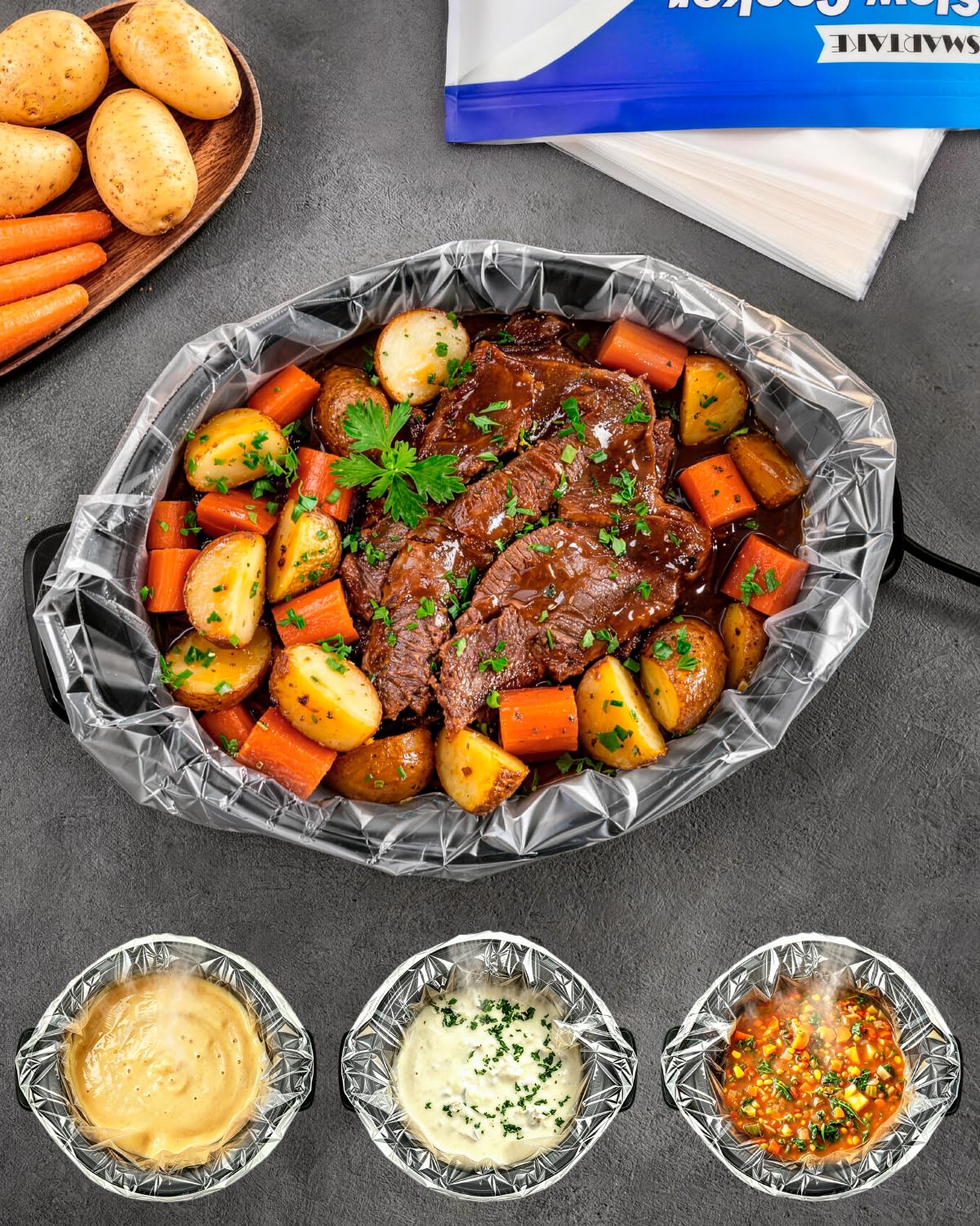 SMARTAKE Slow Cooker Liners product layout image
