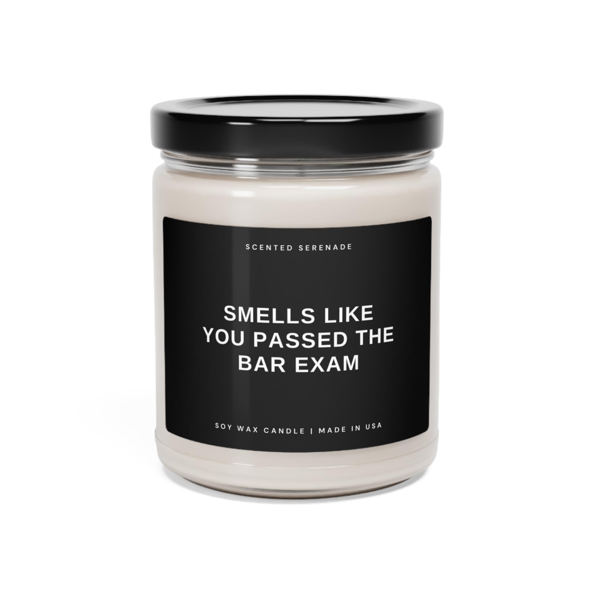 Smells Like You Passed The Bar Candle 9oz Sea Salt Orchid fragrance