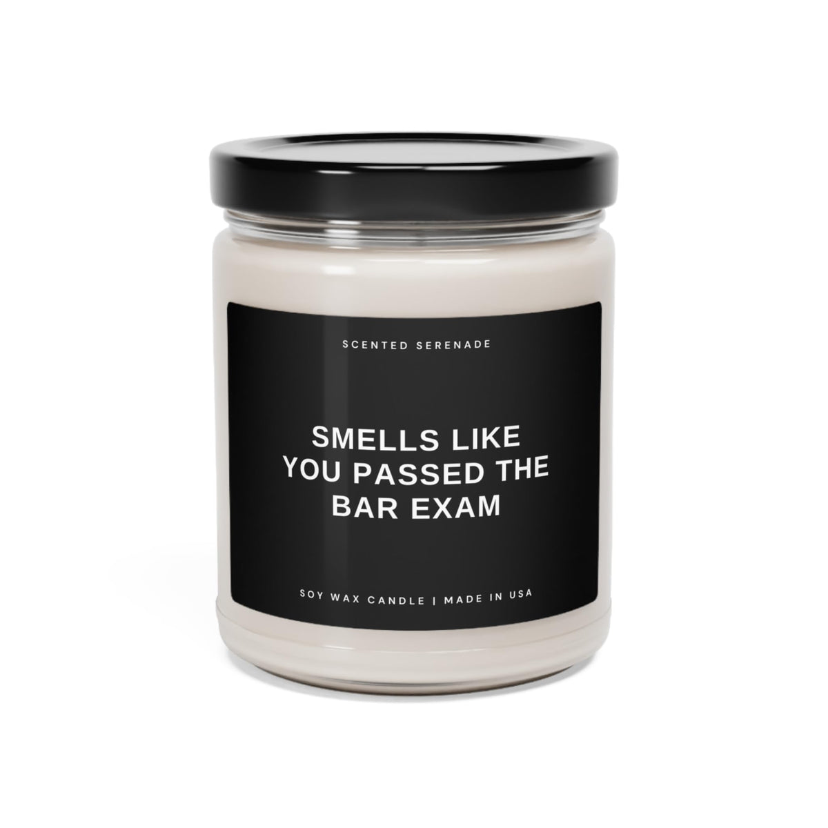 Smells Like You Passed The Bar Candle 9oz Sea Salt Orchid fragrance