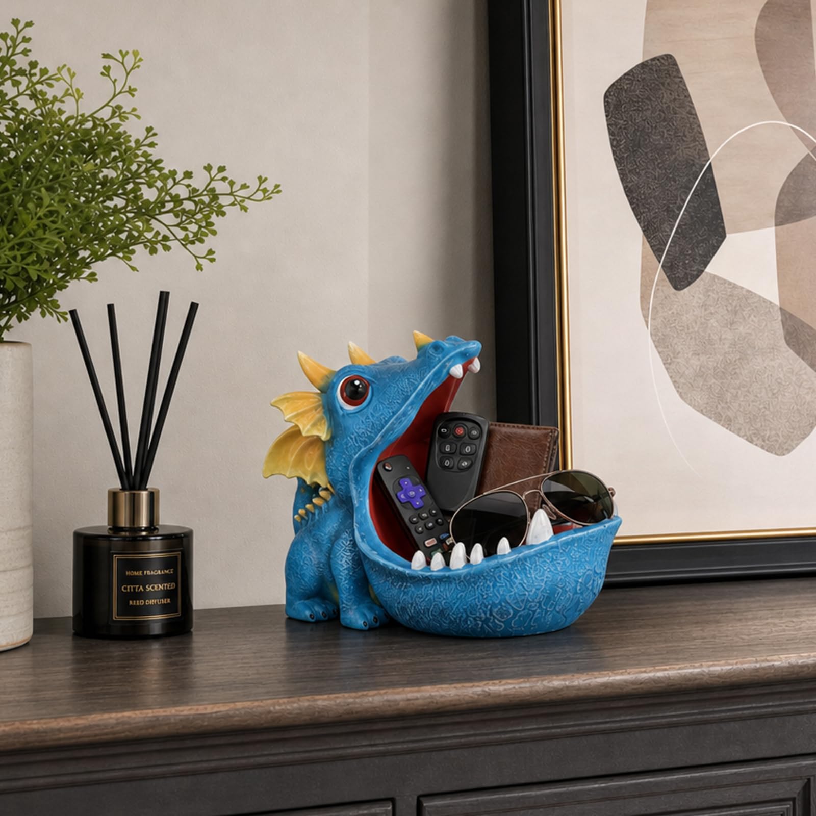 Dinosaur storage tray for candy cards or jewelry