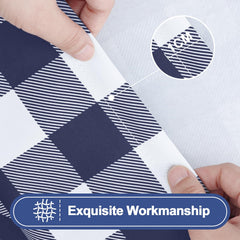 Elastic edge around Smiry tablecloth on a table