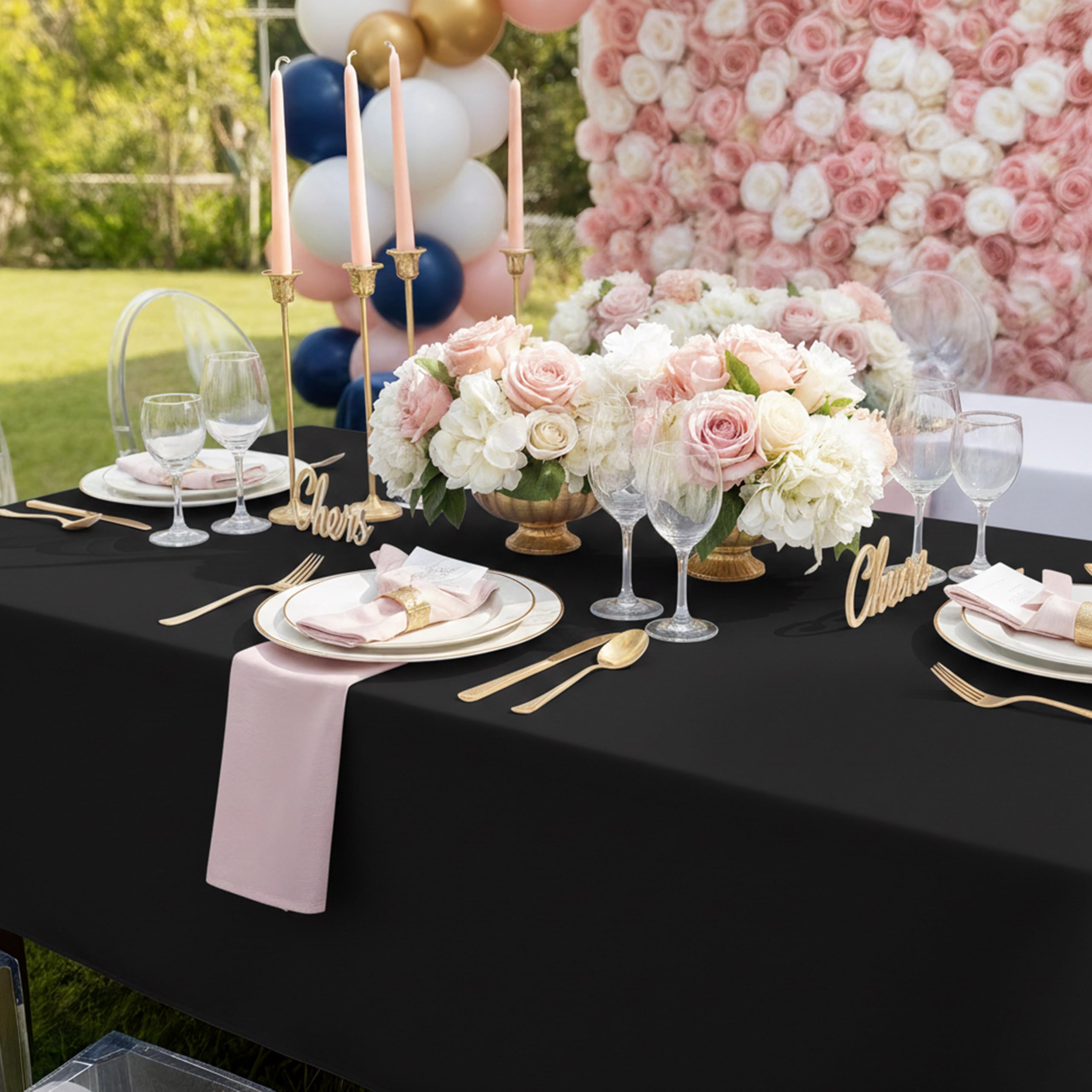 Smiry rectangular table cover for events party 54x72