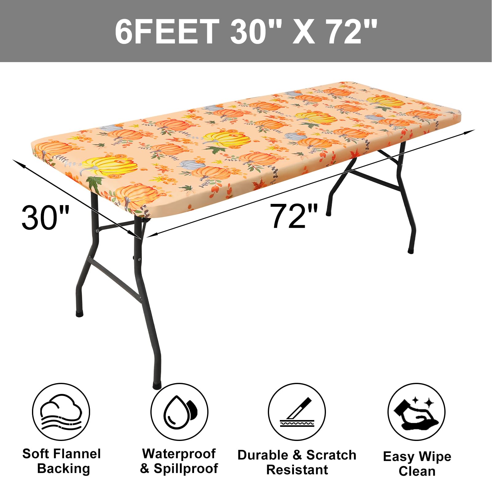 Ideal table cover for family dinners and gatherings