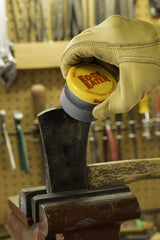 EdgeEater handheld sharpener dimensions 2.61 in L 1.89 in W 1.89 in H