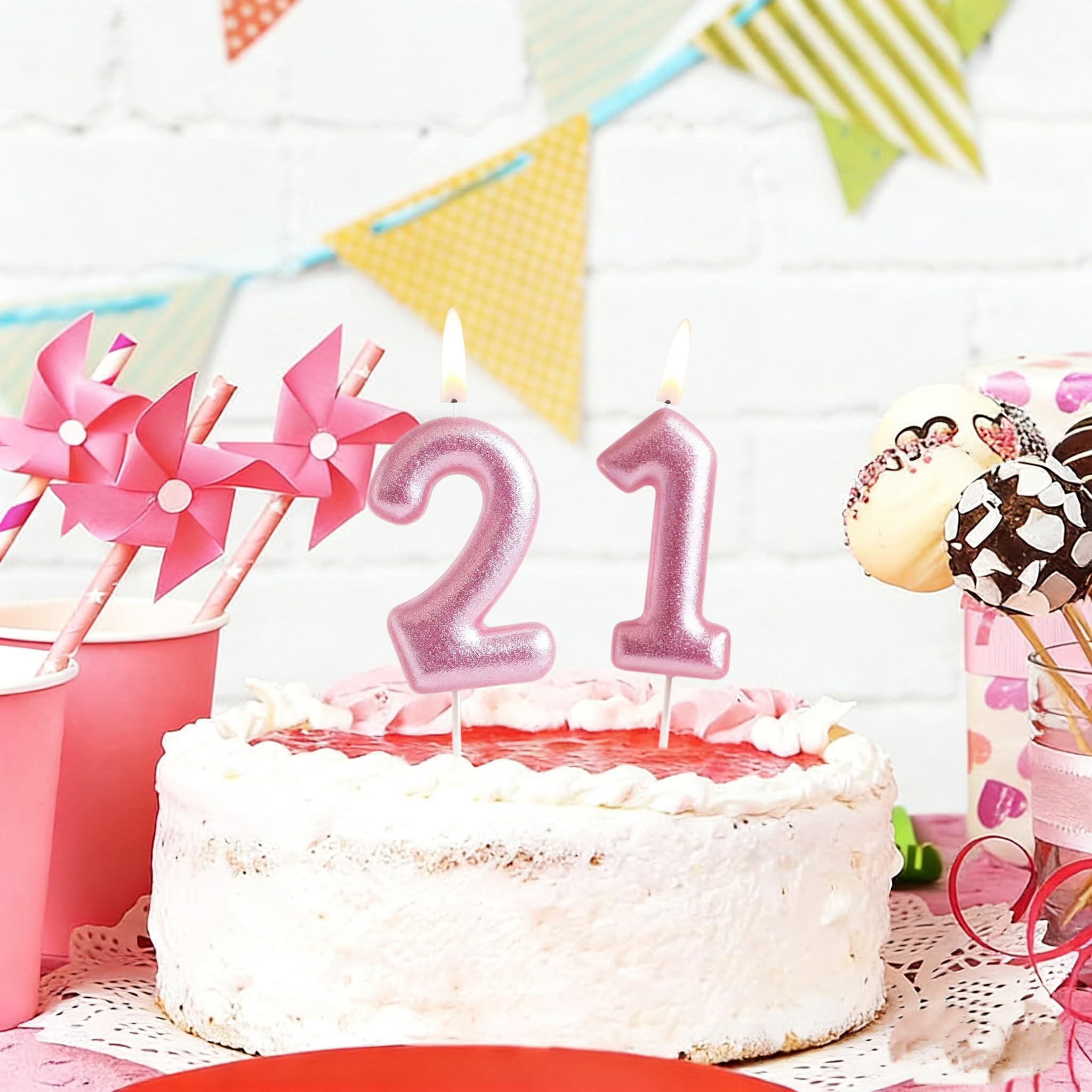 Candle rods designed for easy cake insertion