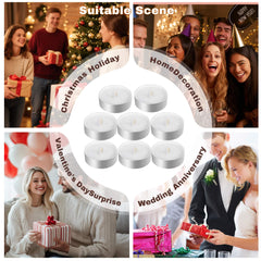 30 pack of smokeless tea light candles