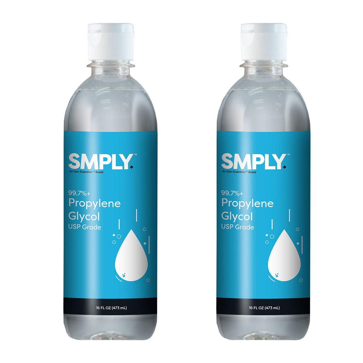 SMPLY Propylene Glycol 16oz 2 Pack bottle