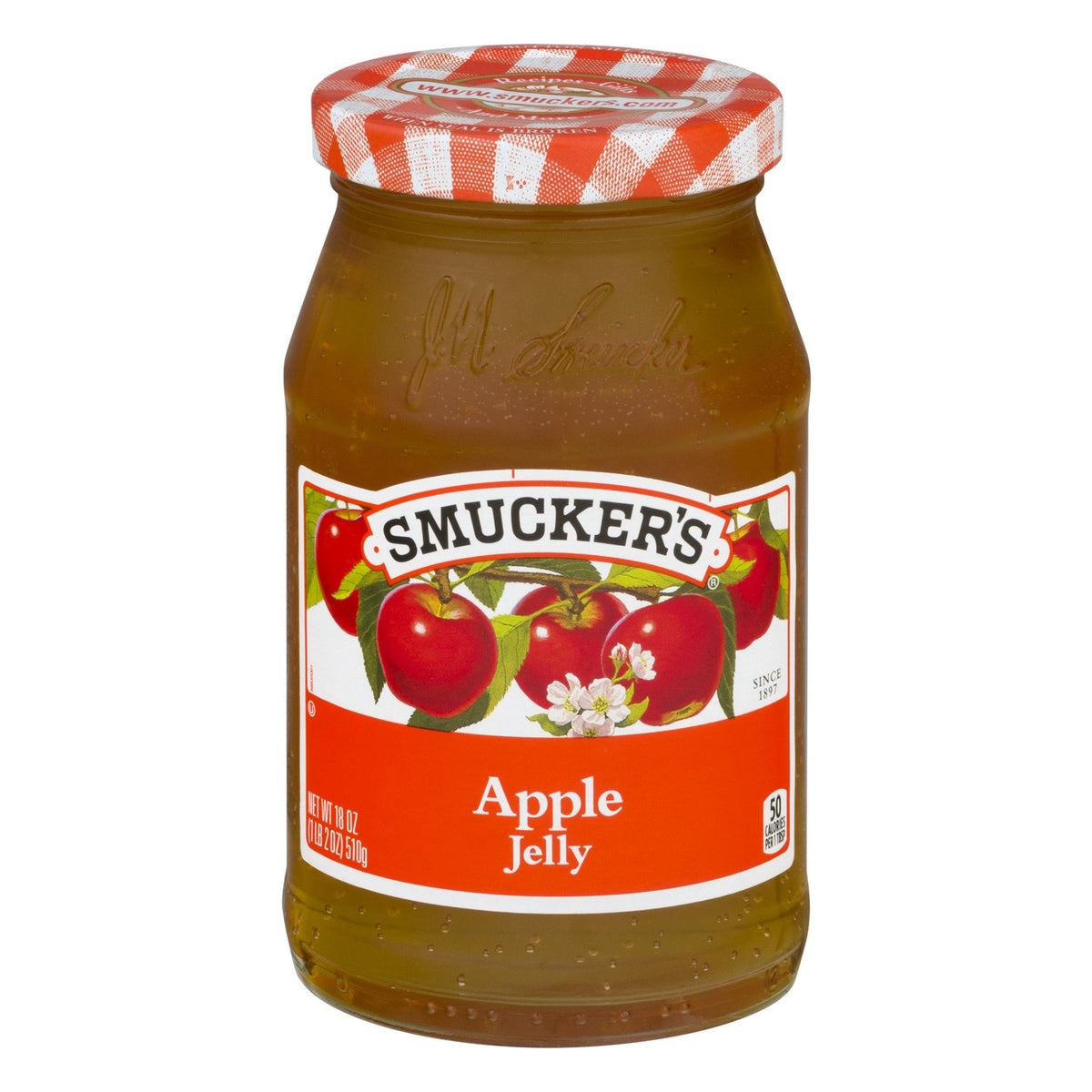 Smucker's Apple Jelly 18oz Glass Jar Pack of 2 product image