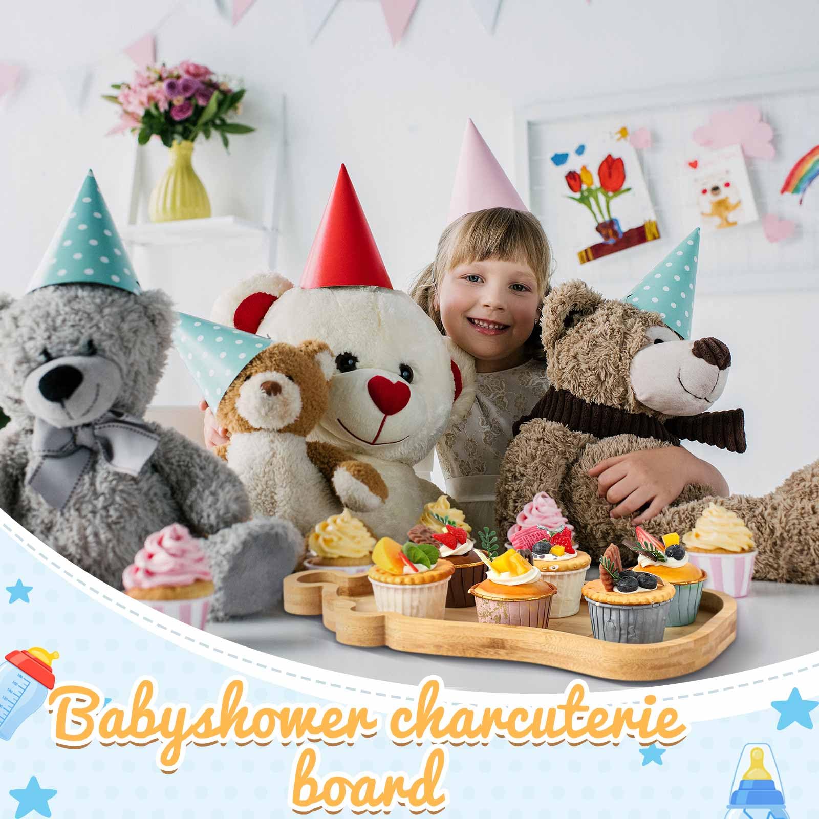 One package baby shower wooden appetizer tray