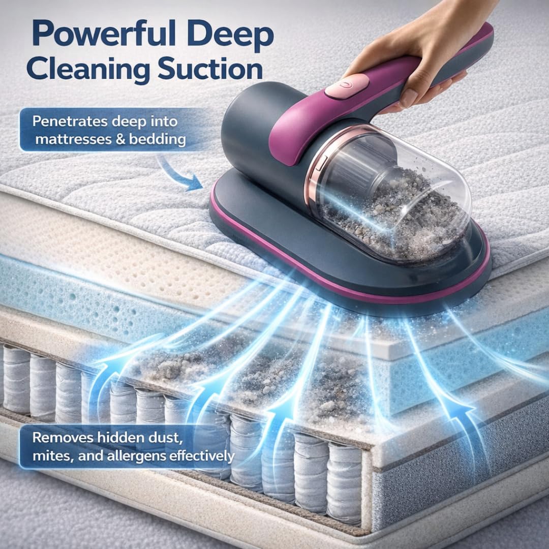 Dust box snap on design easy to remove and clean